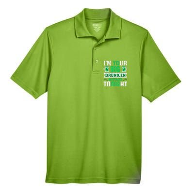 I'm Your Big Drunken Mistake Tonight Men's Origin Performance Pique Polo