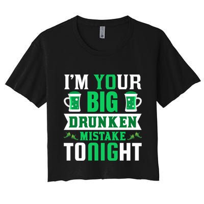 I'm Your Big Drunken Mistake Tonight Crop Top