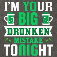 I'm Your Big Drunken Mistake Tonight Cotton Canvas Backpack