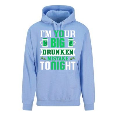 I'm Your Big Drunken Mistake Tonight Unisex Surf Hoodie