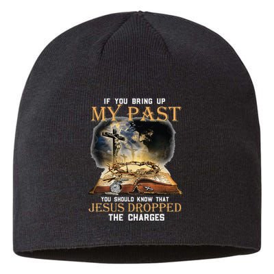 If You Bring Up My Past You Should Know That Jesus Dropped Sustainable Beanie