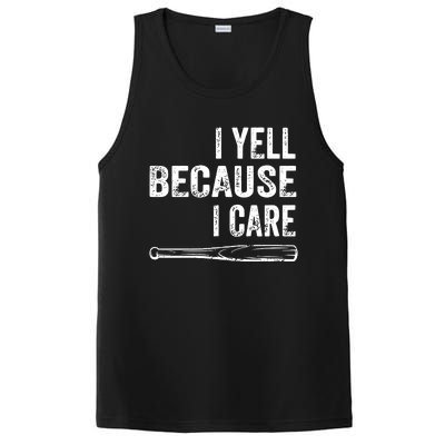 I Yell Because I Care PosiCharge Competitor Tank