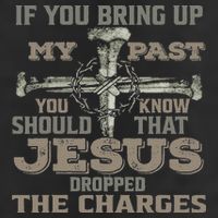 If You Bring Up My Past You Should Know That Jesus Dropped Cool Comfort Performance Bucket Hat
