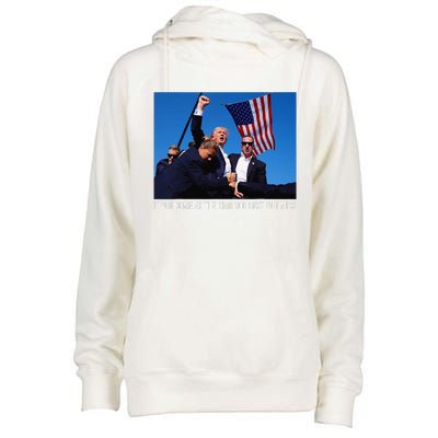 If You Come At The King You Best Donald Trump After Shooting Womens Funnel Neck Pullover Hood