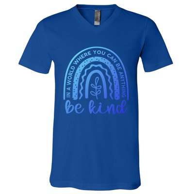 If You Can Be Anything Be Kind Unity Day Anti Bullying Gift V-Neck T-Shirt