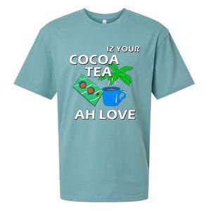 Iz Your Cocoa Tea Ah Love Sueded Cloud Jersey T-Shirt