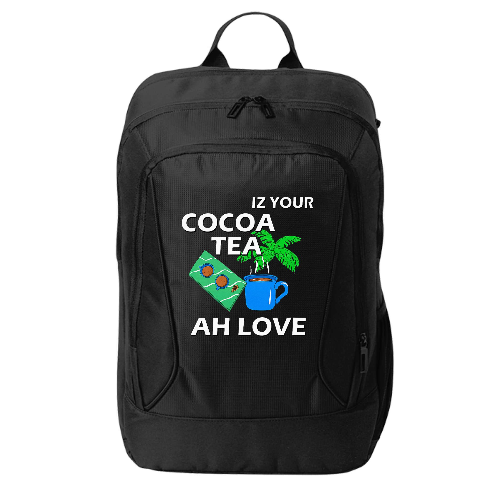 Iz Your Cocoa Tea Ah Love City Backpack