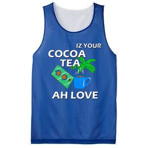 Iz Your Cocoa Tea Ah Love Mesh Reversible Basketball Jersey Tank