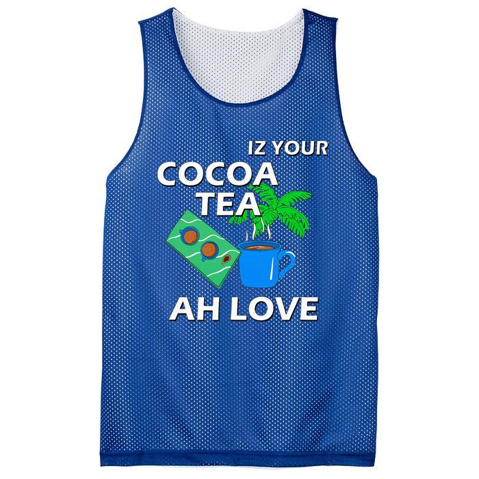 Iz Your Cocoa Tea Ah Love Mesh Reversible Basketball Jersey Tank