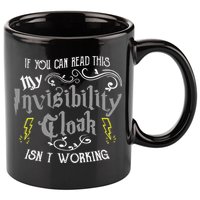 If You Can Read This My Invisibility Cloak Isn't Working Fun 11oz C Handle Ceramic Mug