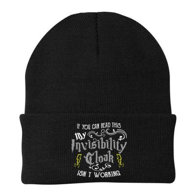 If You Can Read This My Invisibility Cloak Isn't Working Fun Beanie