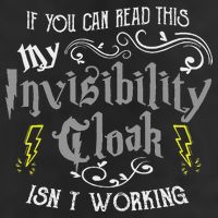 If You Can Read This My Invisibility Cloak Isn't Working Fun Beanie