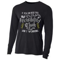 If You Can Read This My Invisibility Cloak Isn't Working Fun Cooling Performance Long Sleeve Crew