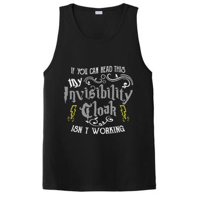 If You Can Read This My Invisibility Cloak Isn't Working Fun PosiCharge Competitor Tank