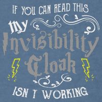 If You Can Read This My Invisibility Cloak Isn't Working Fun Garment-Dyed Sweatshirt