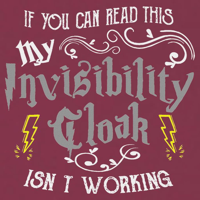 If You Can Read This My Invisibility Cloak Isn't Working Fun 16oz Travel Tumbler