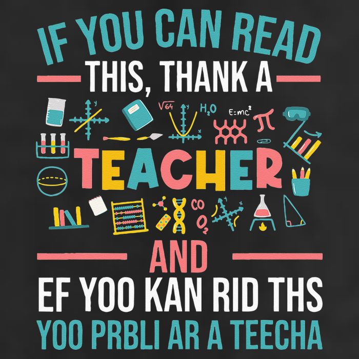 If You Can Read This Thank A Teacher Funny Teacher 15oz Campfire Ceramic Mug