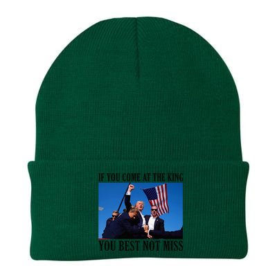 If You Come At The King You Best Not Miss Knit Cap Winter Beanie