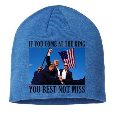 If You Come At The King You Best Not Miss Sustainable Beanie