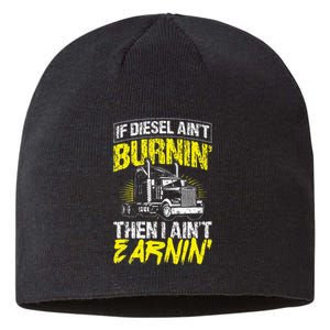 If You Can Read This The Bitch Fell Off BikerBack Print Sustainable Beanie