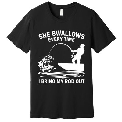 If You Can Read This You're Fishing Too Close Premium T-Shirt