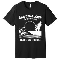 If You Can Read This You're Fishing Too Close Premium T-Shirt