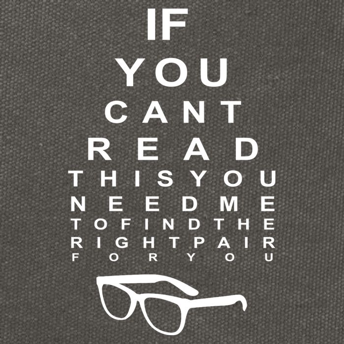 If You Cant Read This You Need Me To Find The Right Pair For You Cotton Canvas Backpack