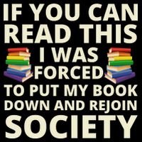 If You Can Read The I Was Forced To Put My Book Down And Rejoin Society Wool Snapback Cap