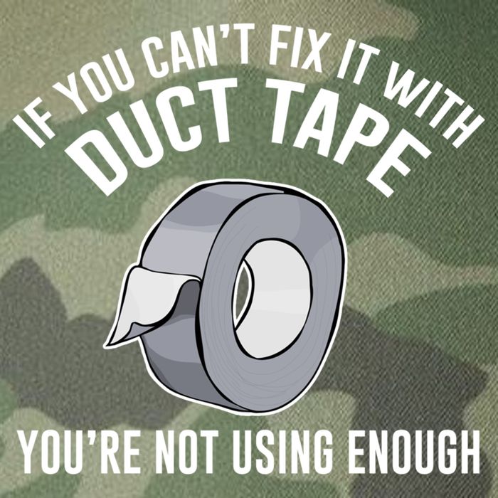 If You Can't Fix It With Duct Tape Funny Gift Legacy Tie Dye Trucker Hat