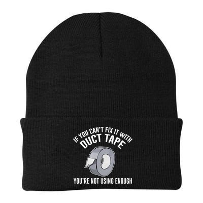 If You Can't Fix It With Duct Tape Funny Gift Beanie