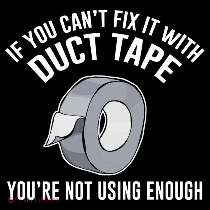 If You Can't Fix It With Duct Tape Funny Gift Wool Snapback Cap
