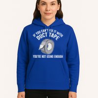 If You Can't Fix It With Duct Tape Funny Gift Hoodie