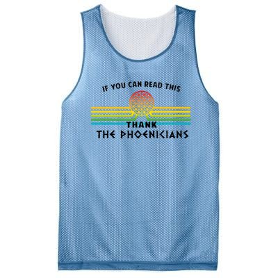 If You Can Read This Thank Phoenicians Reading Mesh Reversible Basketball Jersey Tank