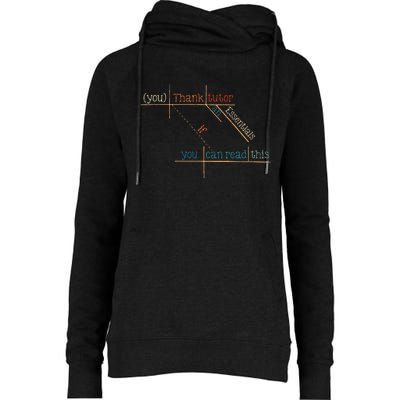 If You Can Read This Cc Essentials Classical Conversations Womens Funnel Neck Pullover Hood