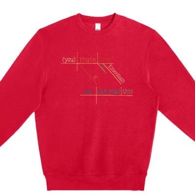 If You Can Read This Cc Essentials Classical Conversations Premium Crewneck Sweatshirt