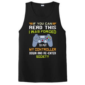 If You Can Read This I Was Forced To Put My Controller Gamer Gift PosiCharge Competitor Tank