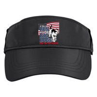 If You Cant Run With Big Dog Stay On Porch Adult Drive Performance Visor