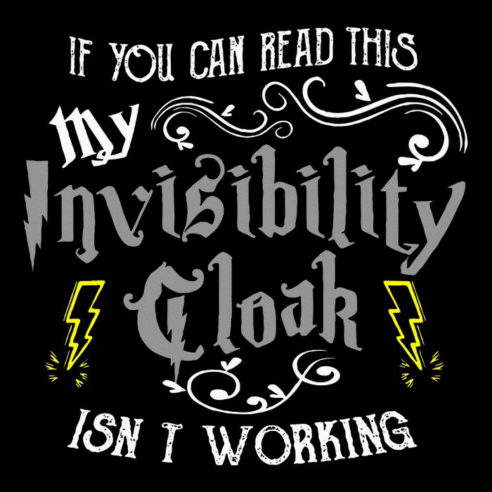 If You Can Read This My Invisibility Cloak IsnT Working Fun Baby Bodysuit