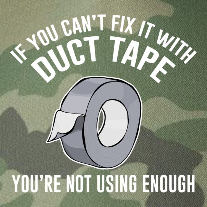 If You Can't Fix It With Duct Tape Funny Meaningful Gift Legacy Tie Dye Trucker Hat