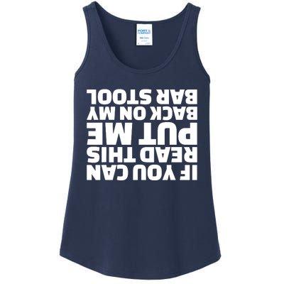 If You Can Read This Put Me Back Ladies Essential Tank