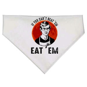 If You Can Beat Em Eat Em Jeffrey Dahmer USA-Made Doggie Bandana