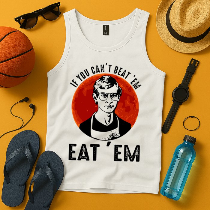 If You Can Beat Em Eat Em Jeffrey Dahmer Tank Top