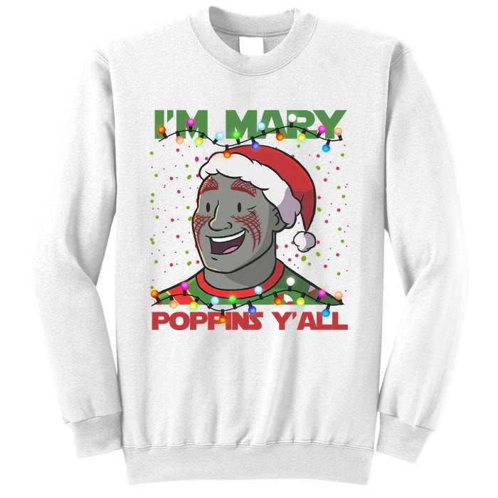 Im Yall Christmas Y Xmas Funny Holiday Season Sweatshirt