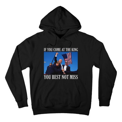 If You Come At The King You Best Not Miss Bold Hoodie