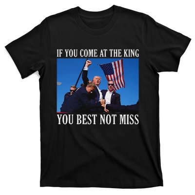 If You Come At The King You Best Not Miss Bold T-Shirt