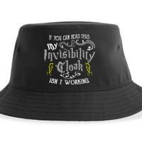 If You Can Read This My Invisibility Cloak Isn't Working Fun Sustainable Bucket Hat