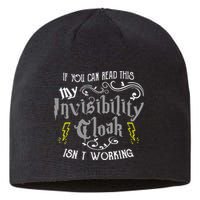 If You Can Read This My Invisibility Cloak Isn't Working Fun Sustainable Beanie