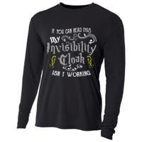 If You Can Read This My Invisibility Cloak Isn't Working Fun Cooling Performance Long Sleeve Crew