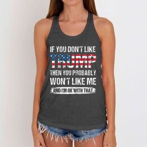 If You Come At The King You Best Not Miss Women's Knotted Racerback Tank