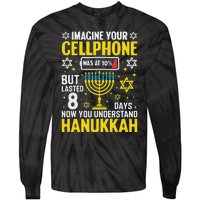 Imagine Your Cellphone But Lasted 8 Days You Understand Tie-Dye Long Sleeve Shirt